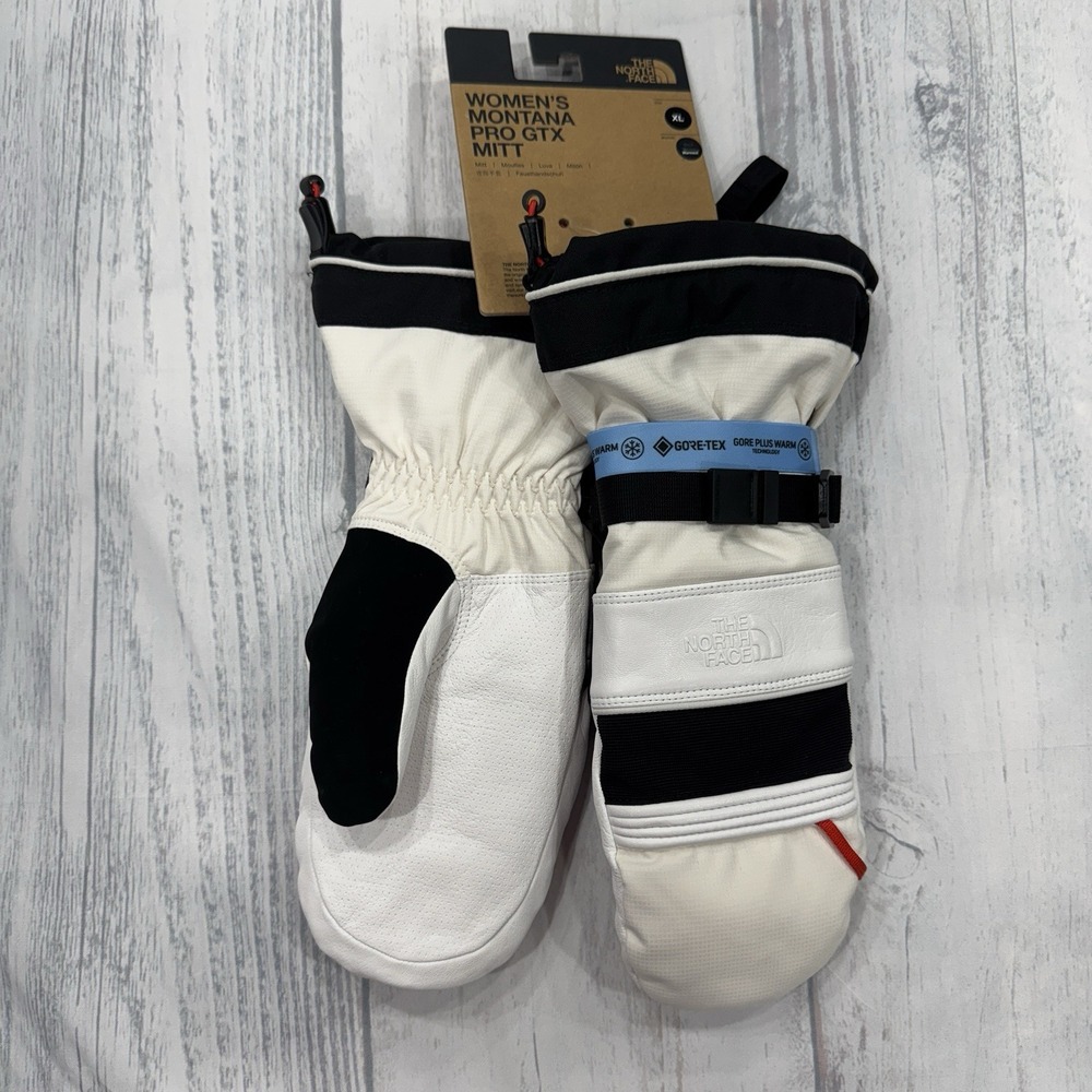 The North Face Women Montana Pro GTX Gortex Mittens Gloves XL Ski Snowboard $150